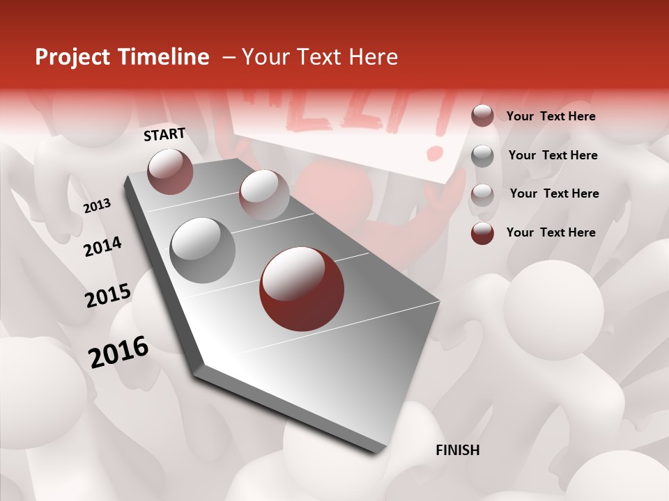 Touching White Background Holding Hands PowerPoint Template