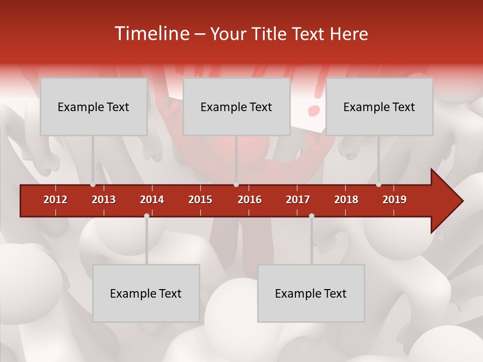 Touching White Background Holding Hands PowerPoint Template