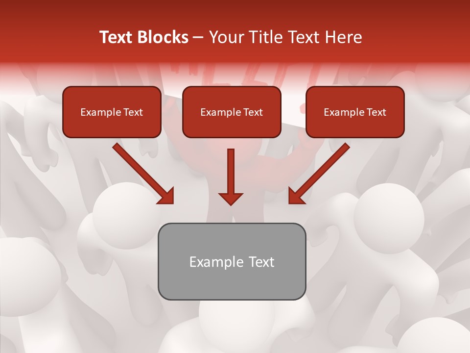 Touching White Background Holding Hands PowerPoint Template