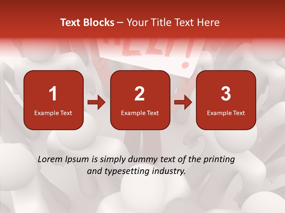 Touching White Background Holding Hands PowerPoint Template