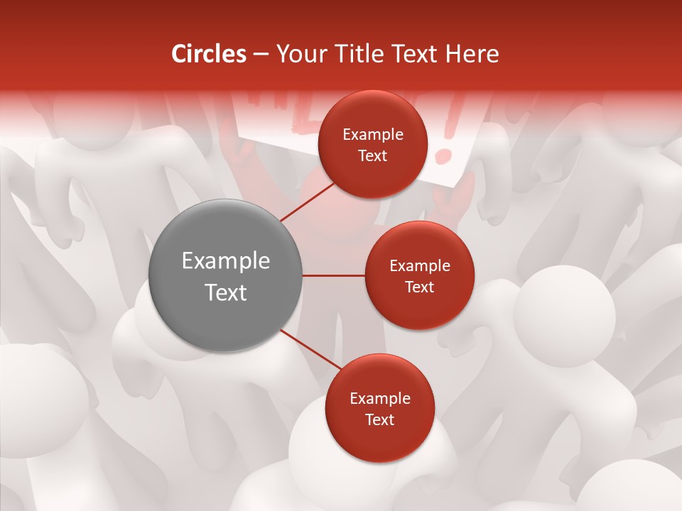 Touching White Background Holding Hands PowerPoint Template