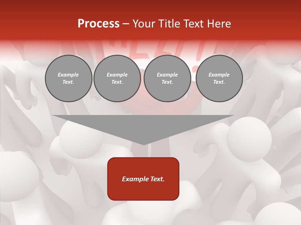 Touching White Background Holding Hands PowerPoint Template