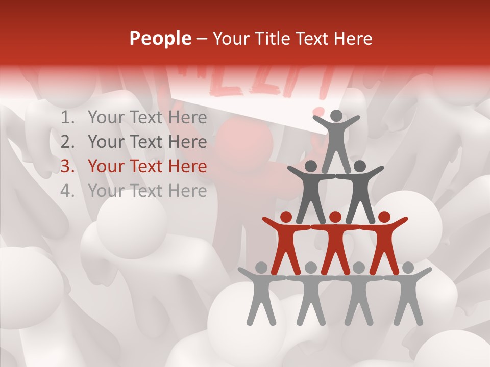 Touching White Background Holding Hands PowerPoint Template