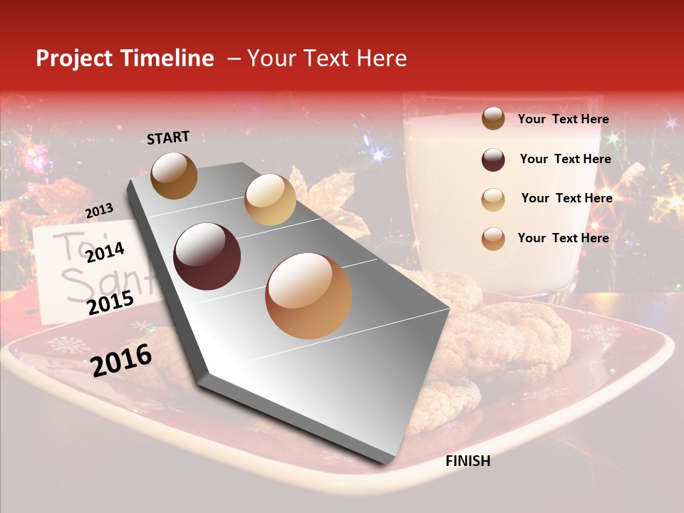 Female  Hold PowerPoint Template