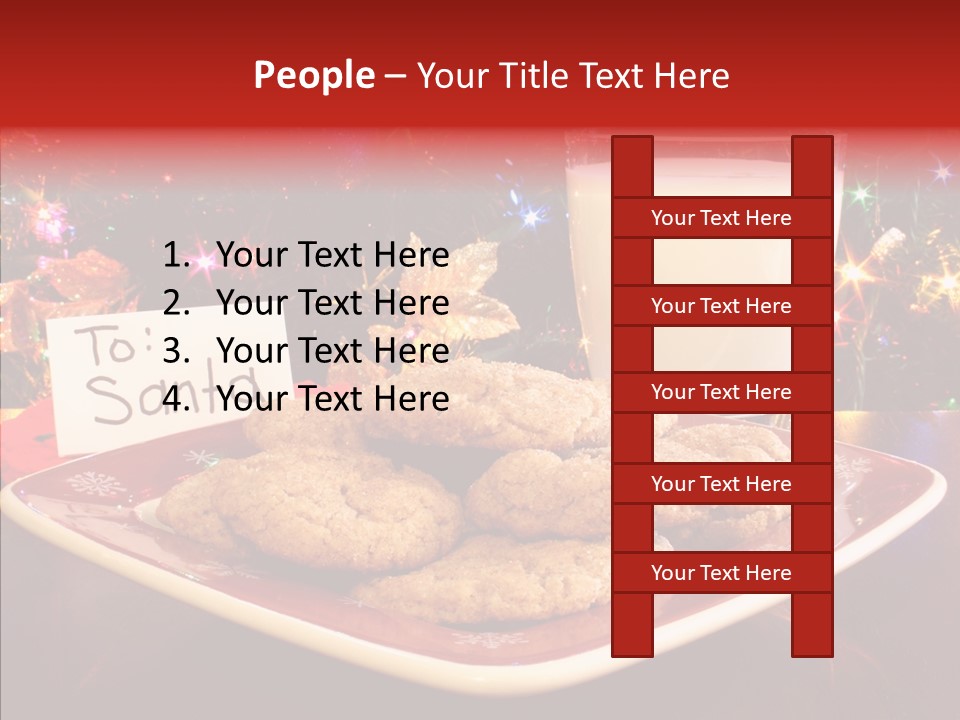 Female  Hold PowerPoint Template