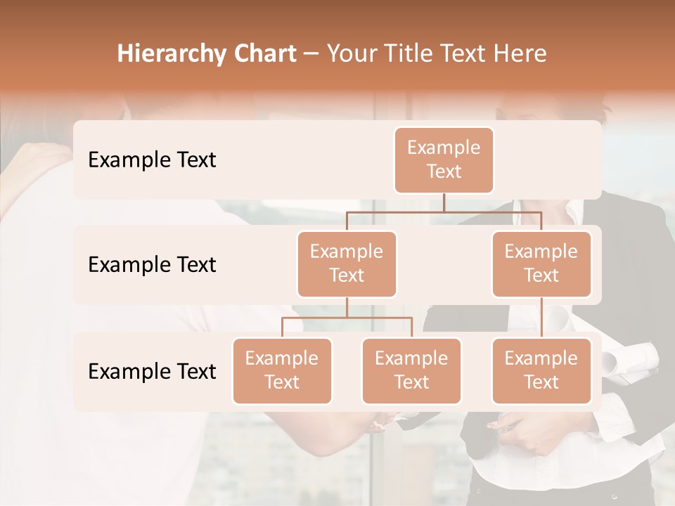 White Grandmother Old PowerPoint Template
