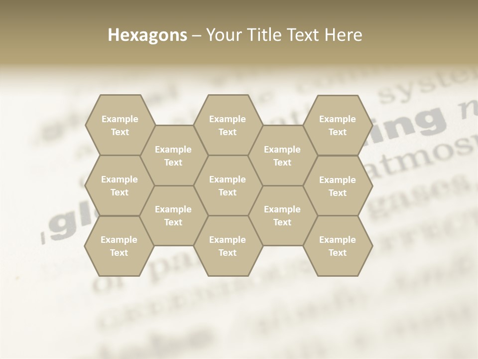 White Background Elder Two PowerPoint Template