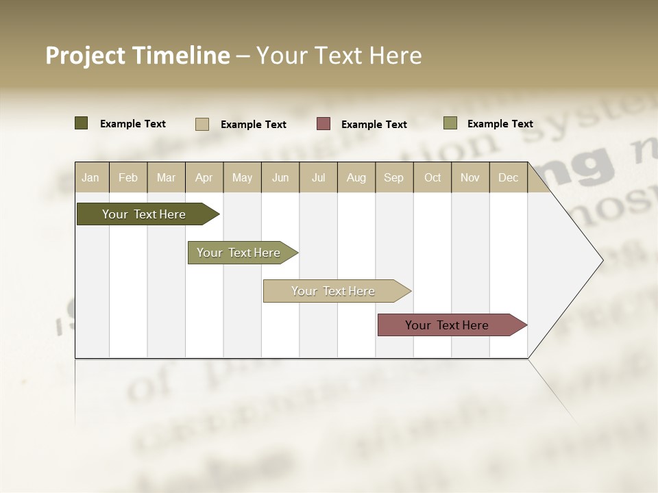 White Background Elder Two PowerPoint Template