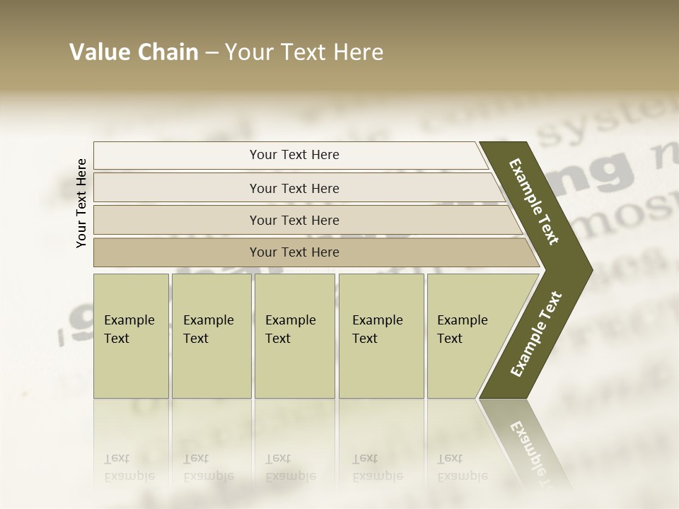 White Background Elder Two PowerPoint Template