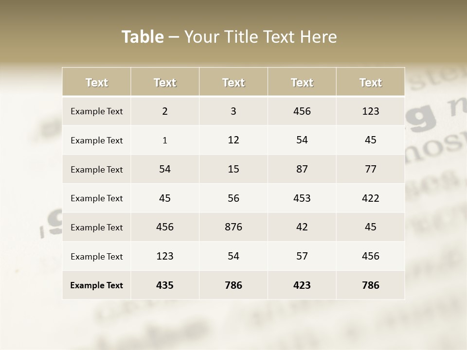 White Background Elder Two PowerPoint Template