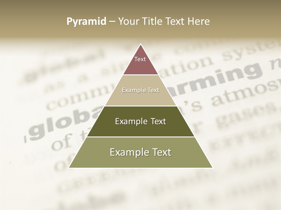 White Background Elder Two PowerPoint Template