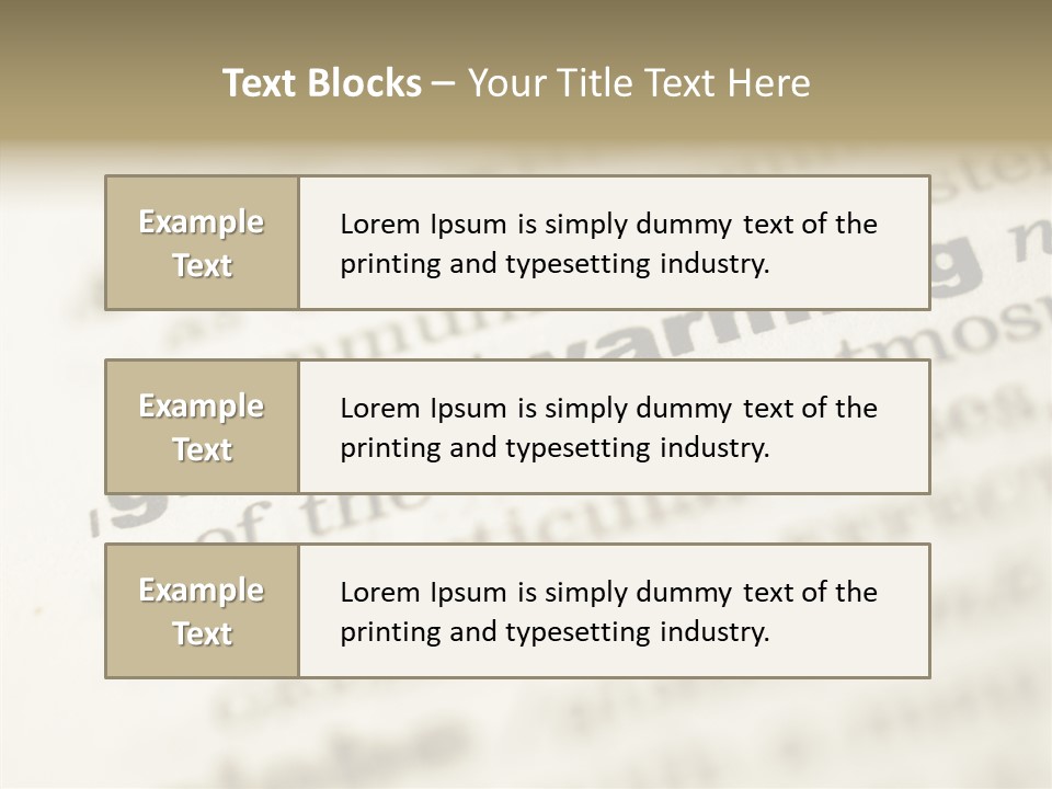 White Background Elder Two PowerPoint Template