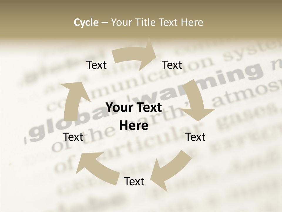 White Background Elder Two PowerPoint Template