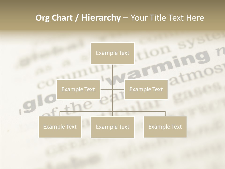 White Background Elder Two PowerPoint Template