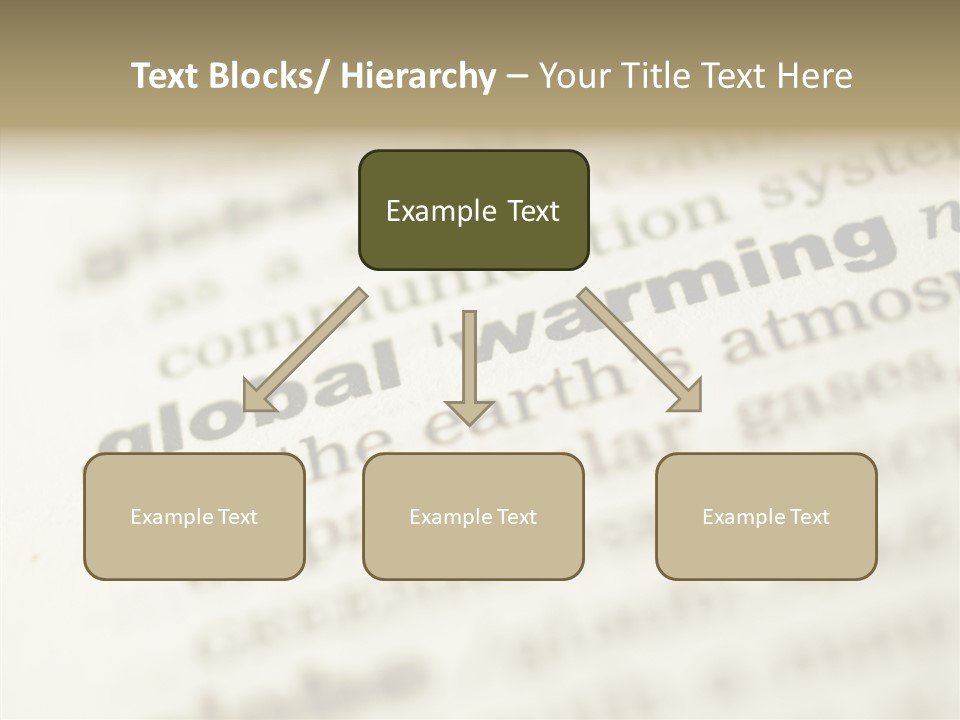White Background Elder Two PowerPoint Template