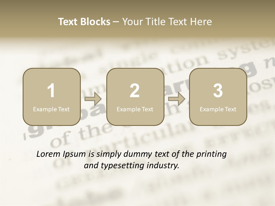 White Background Elder Two PowerPoint Template