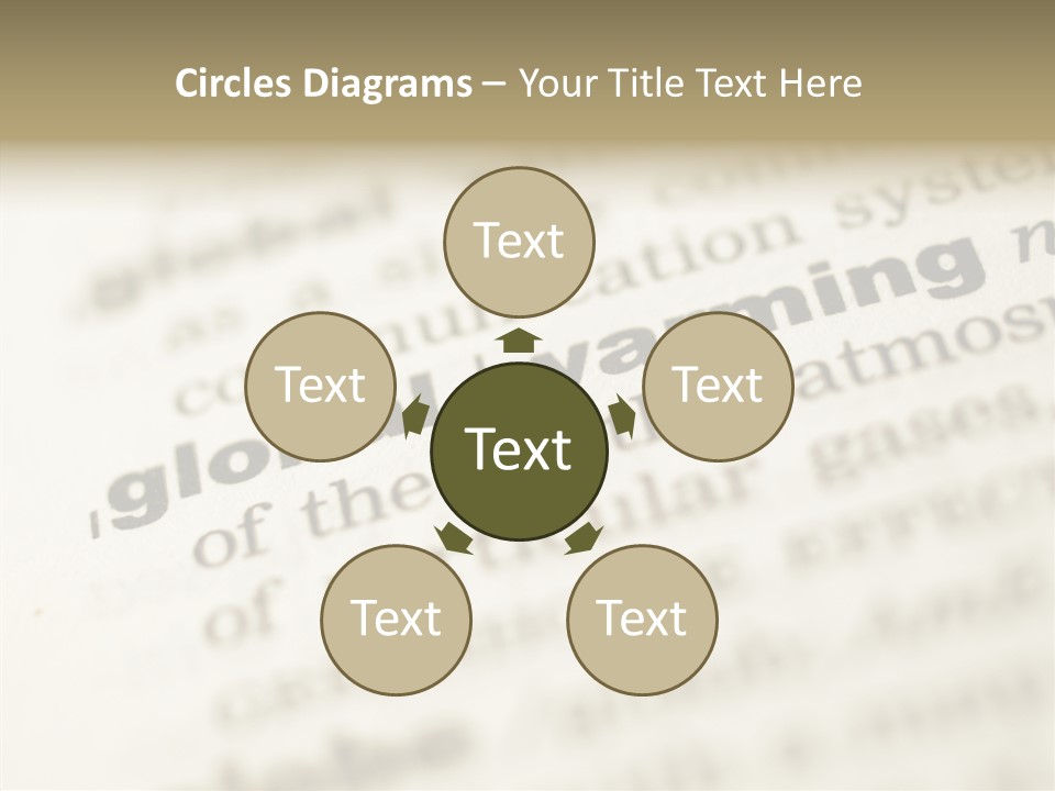 White Background Elder Two PowerPoint Template