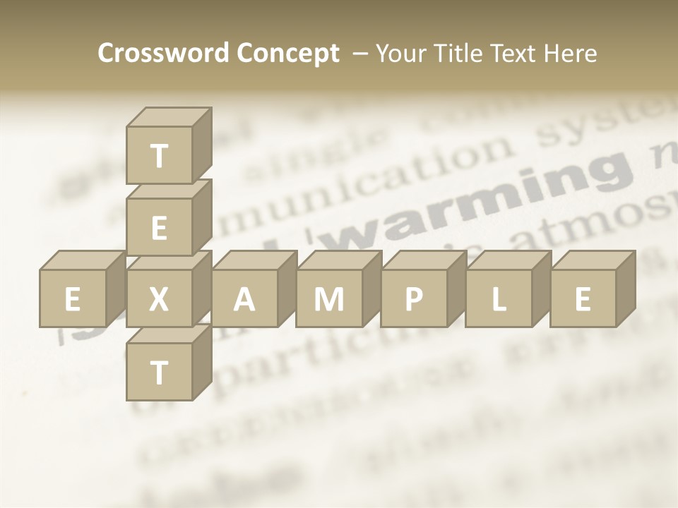 White Background Elder Two PowerPoint Template