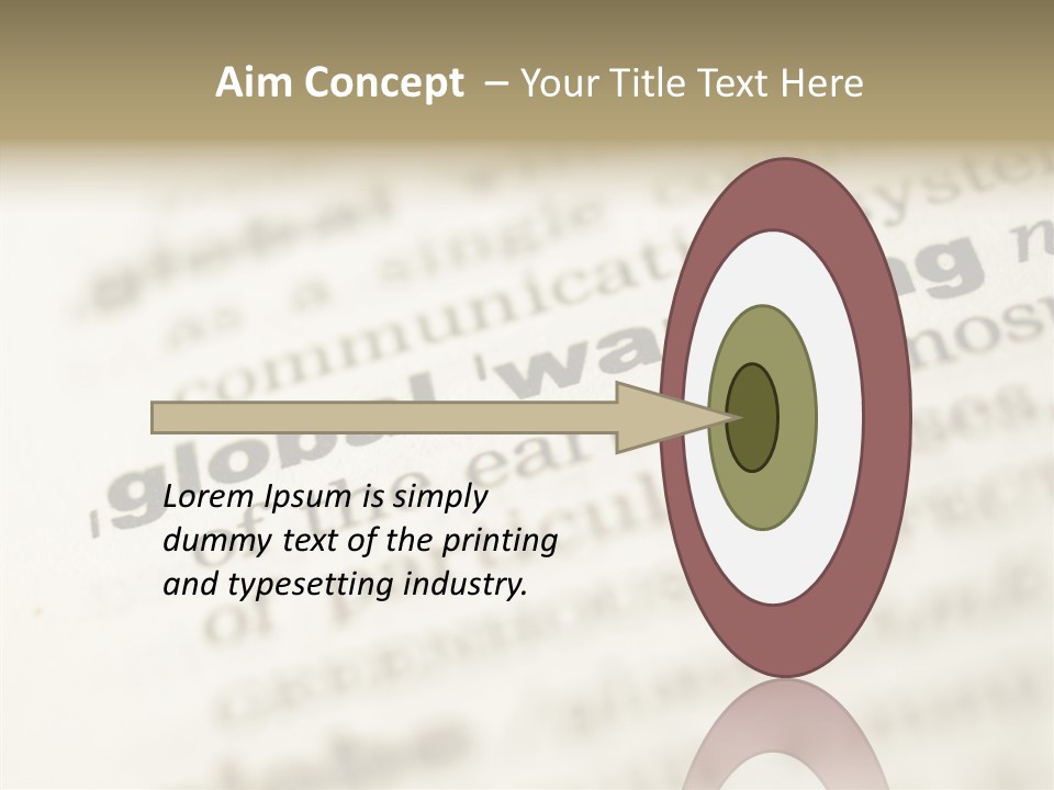 White Background Elder Two PowerPoint Template