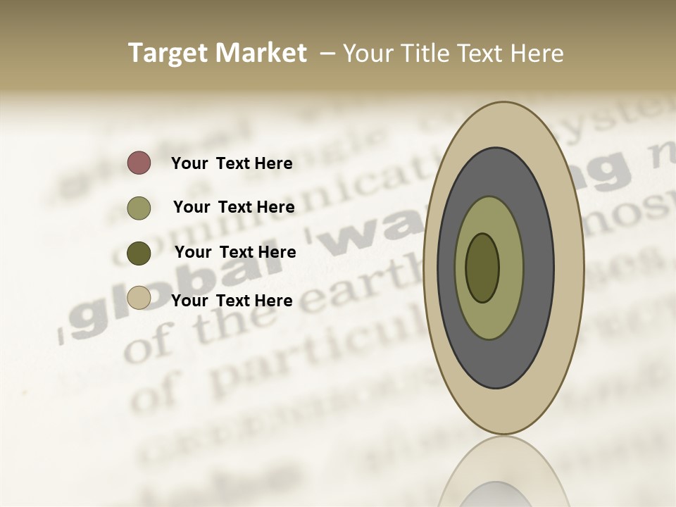 White Background Elder Two PowerPoint Template