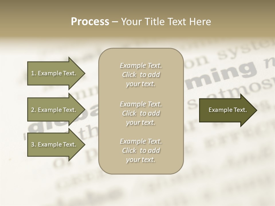 White Background Elder Two PowerPoint Template
