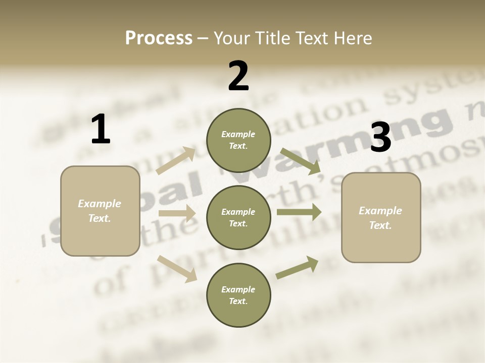 White Background Elder Two PowerPoint Template