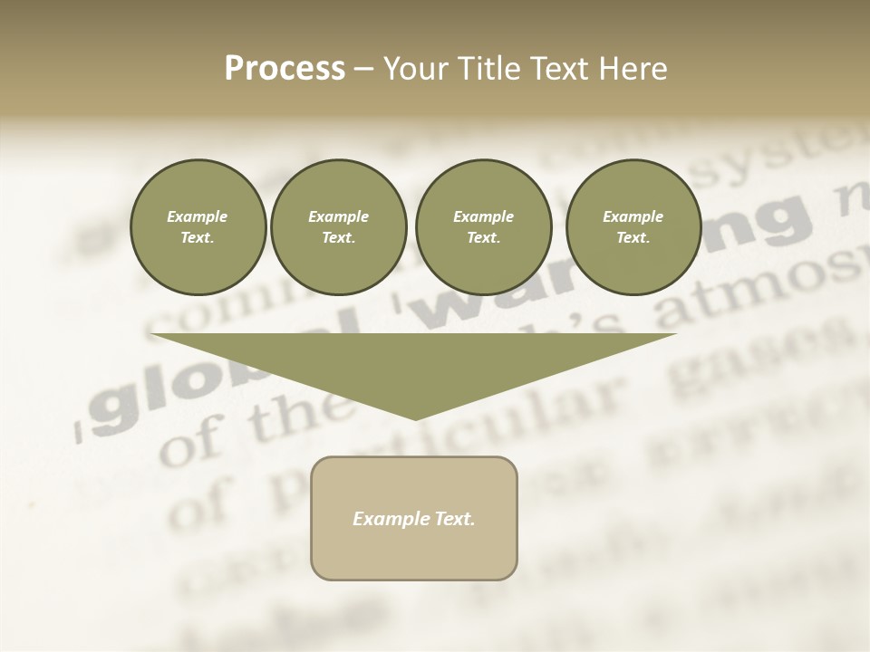 White Background Elder Two PowerPoint Template