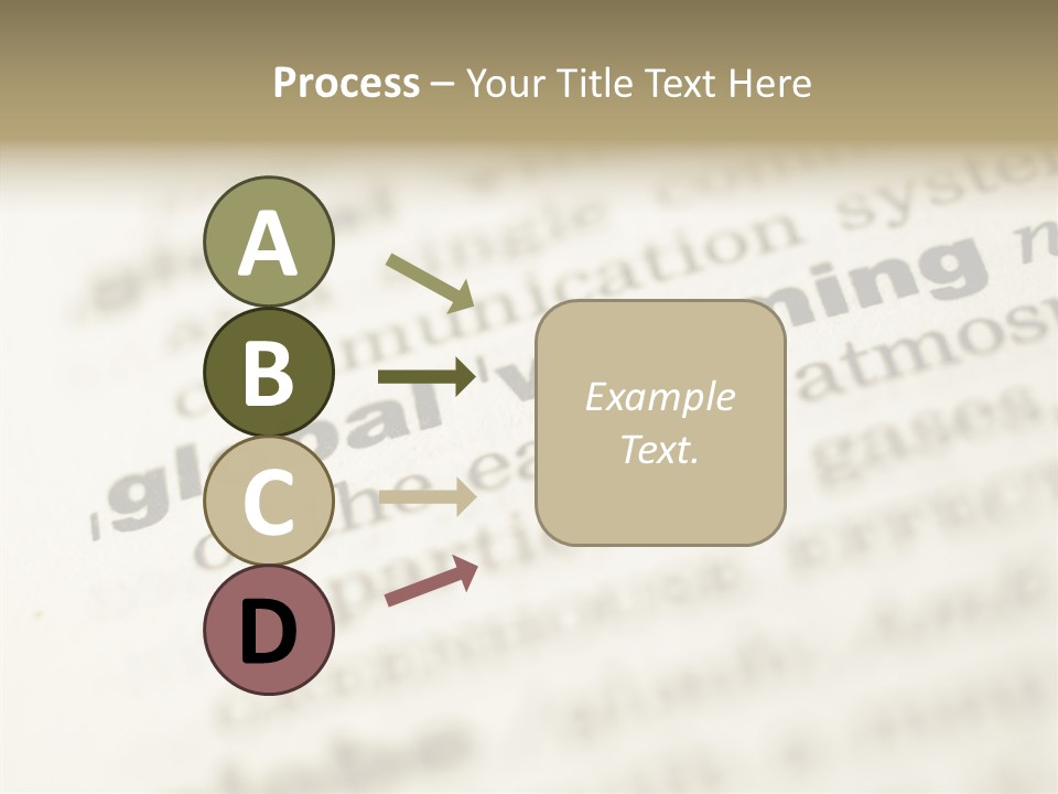 White Background Elder Two PowerPoint Template
