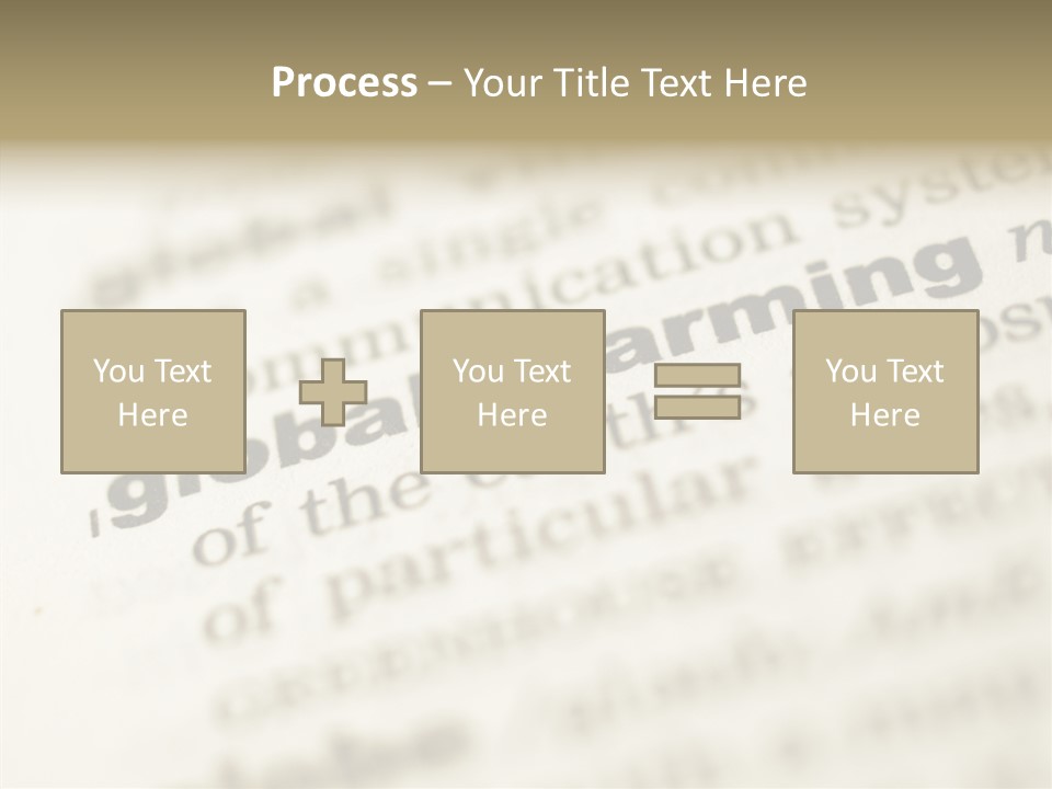 White Background Elder Two PowerPoint Template