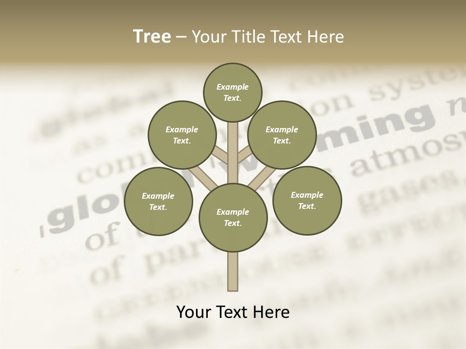 White Background Elder Two PowerPoint Template