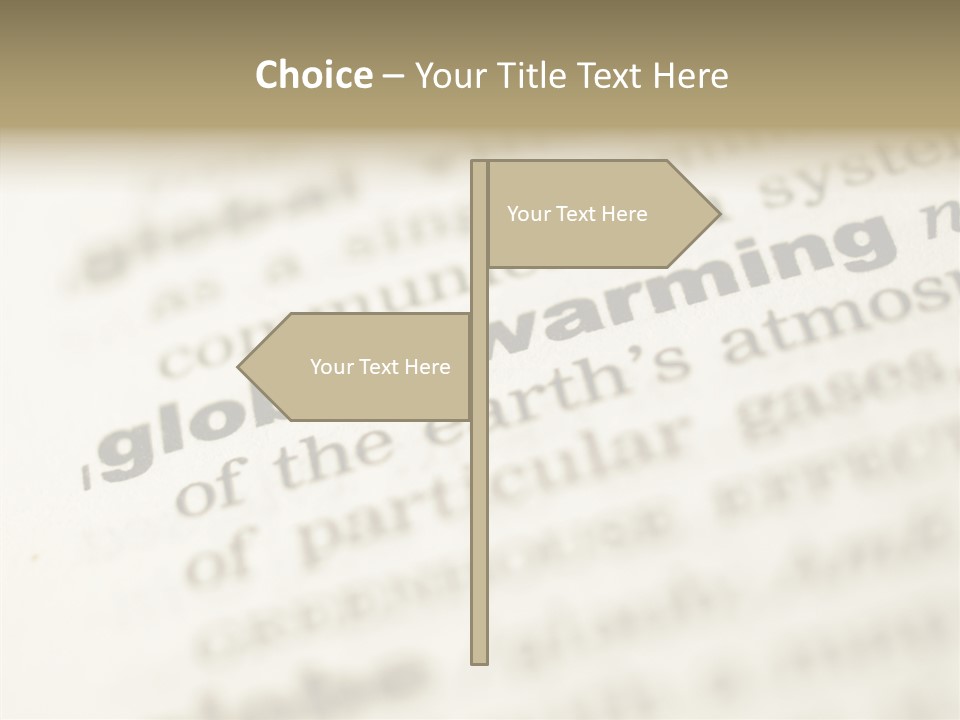 White Background Elder Two PowerPoint Template