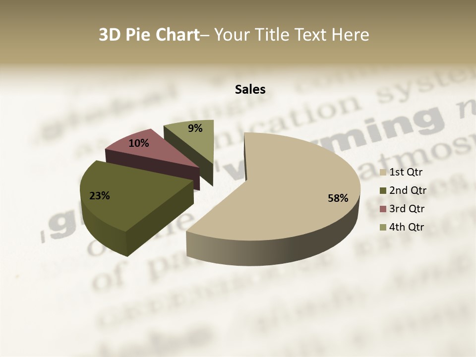 White Background Elder Two PowerPoint Template