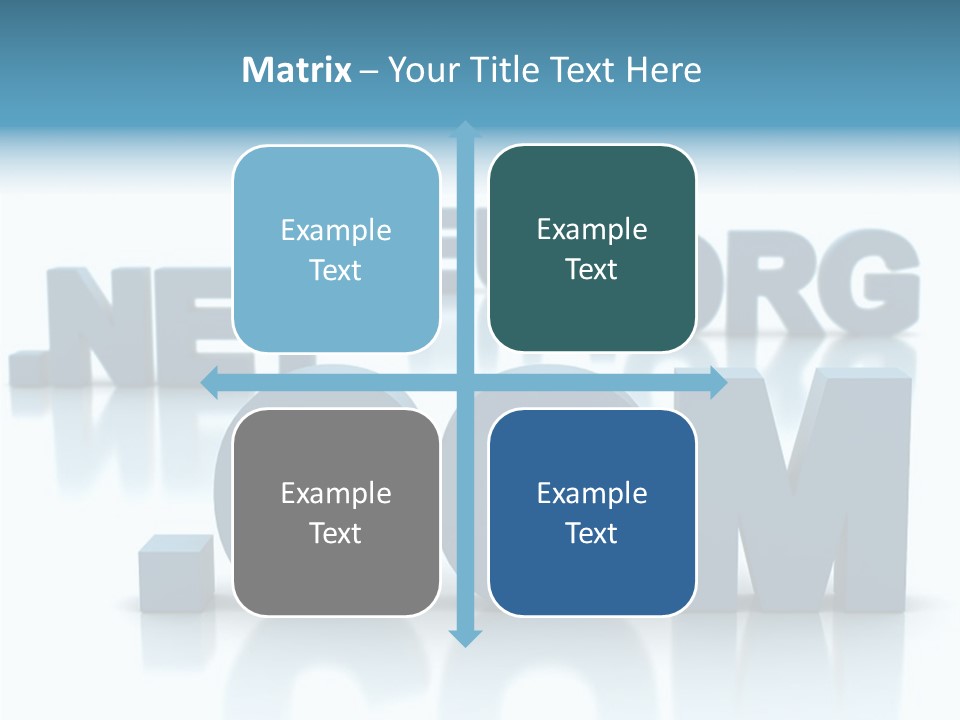 Female Closeup Elder PowerPoint Template