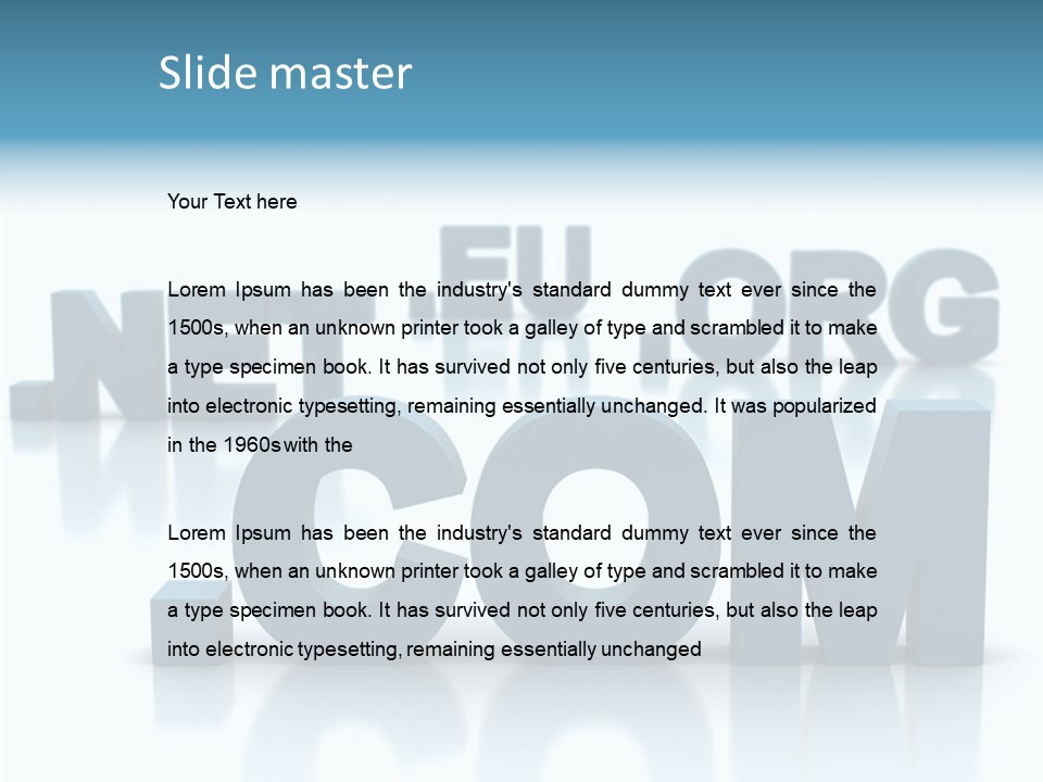 Female Closeup Elder PowerPoint Template