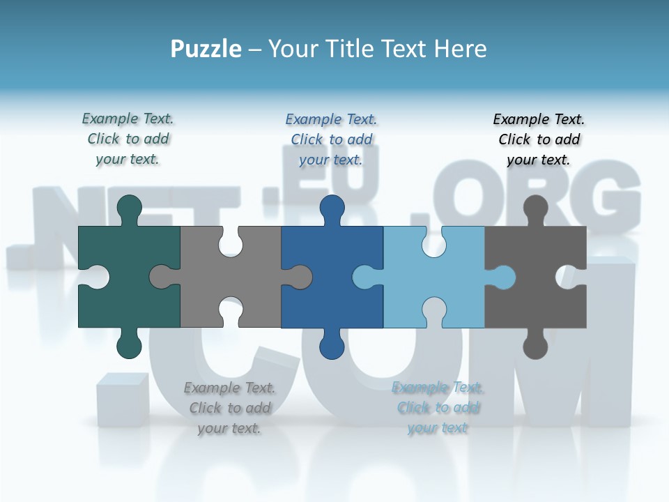 Female Closeup Elder PowerPoint Template