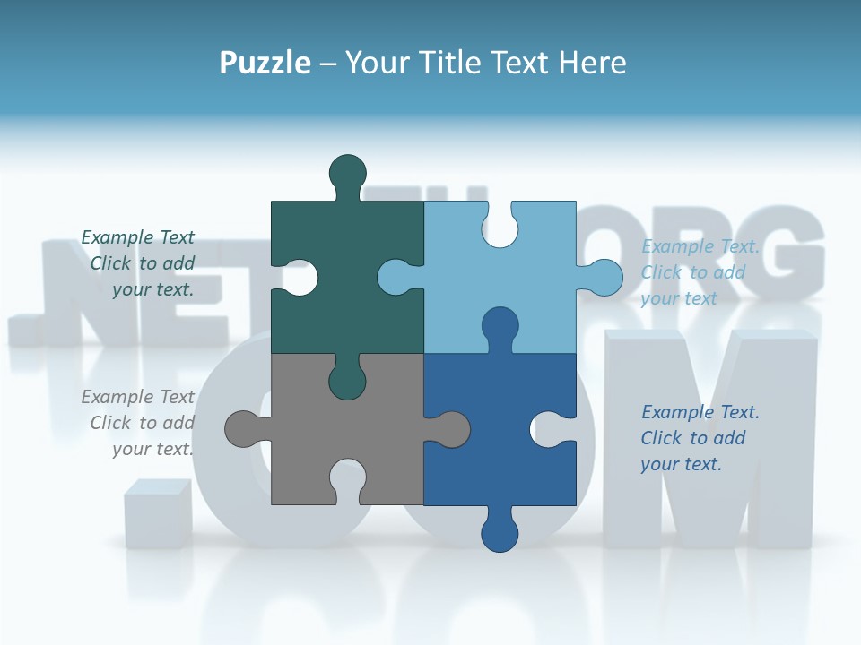 Female Closeup Elder PowerPoint Template