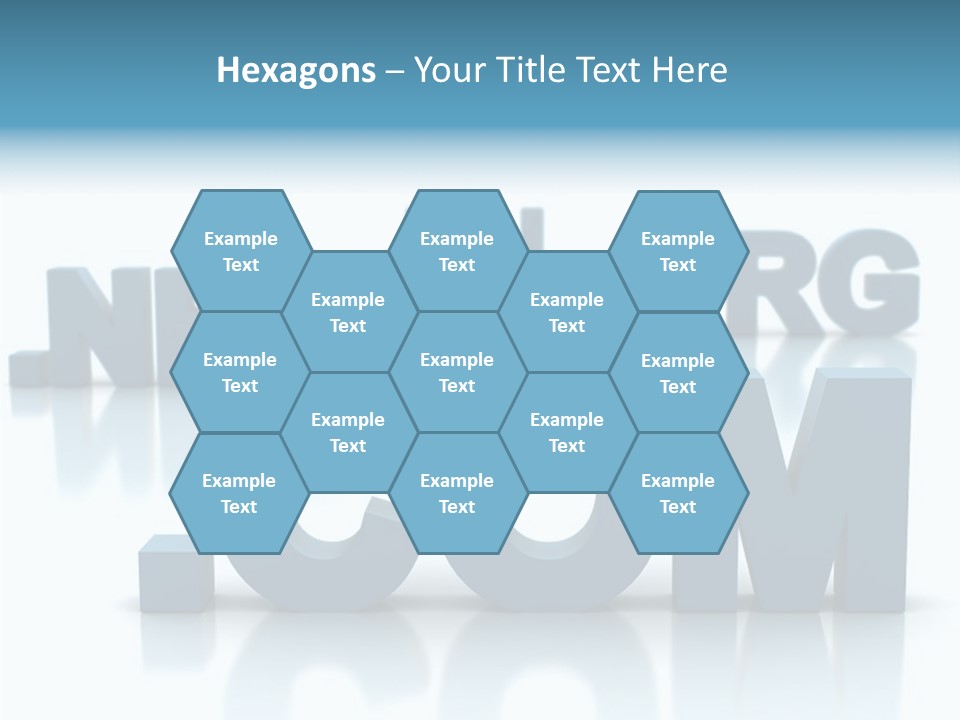 Female Closeup Elder PowerPoint Template