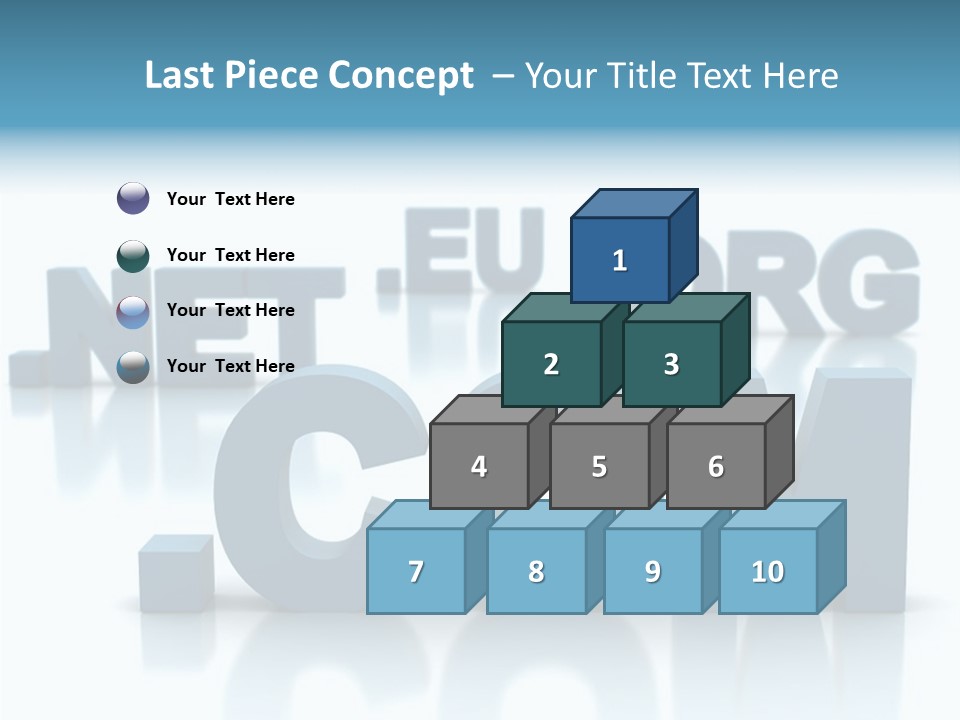 Female Closeup Elder PowerPoint Template