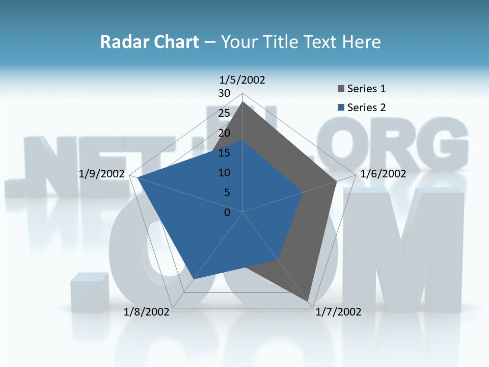 Female Closeup Elder PowerPoint Template