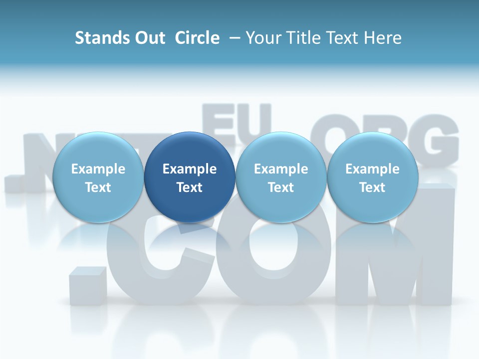 Female Closeup Elder PowerPoint Template