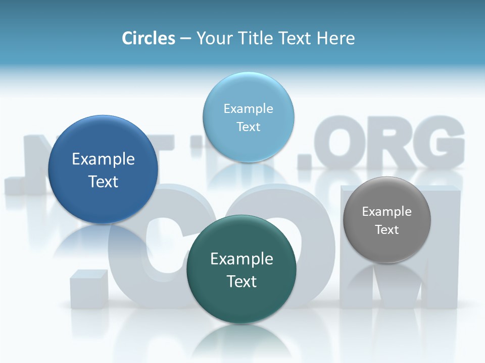 Female Closeup Elder PowerPoint Template