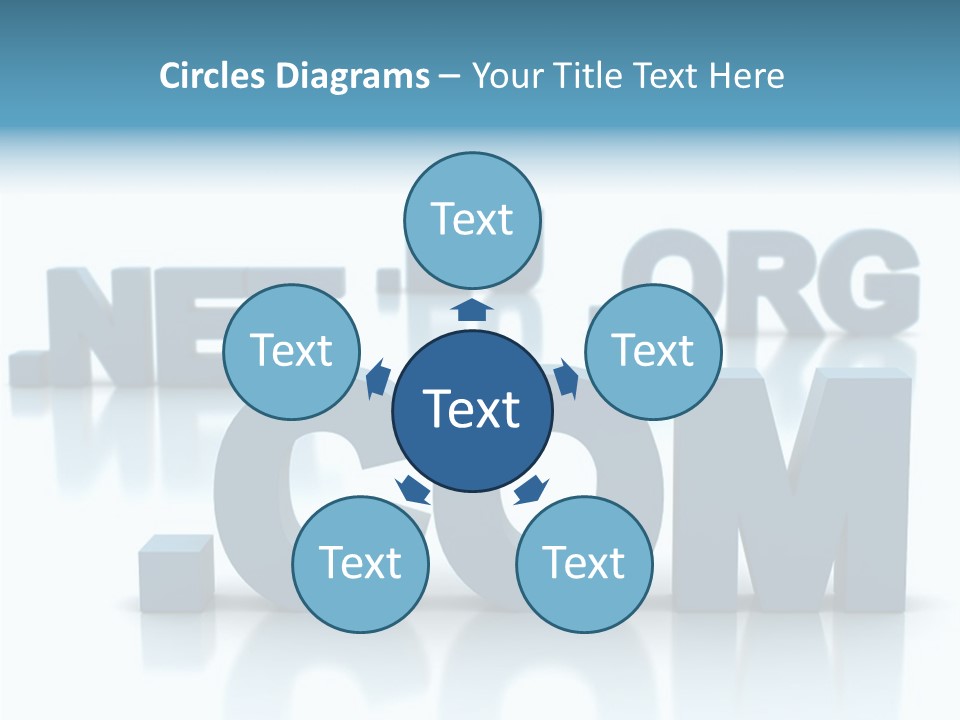 Female Closeup Elder PowerPoint Template