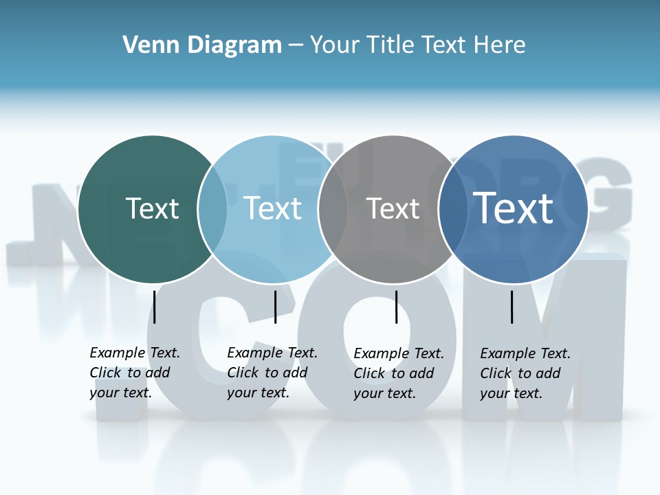 Female Closeup Elder PowerPoint Template
