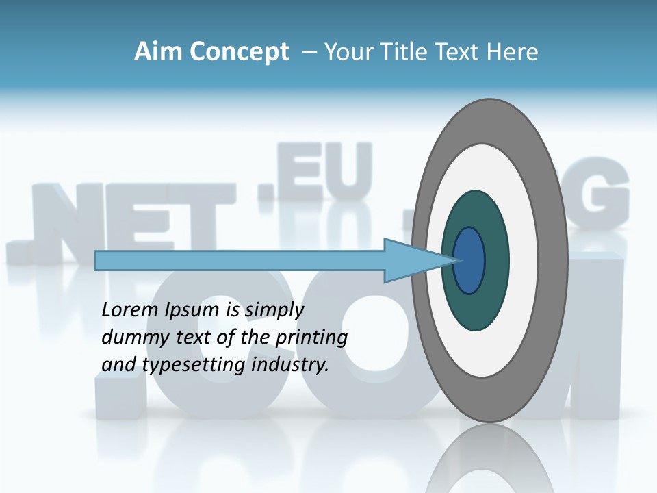 Female Closeup Elder PowerPoint Template