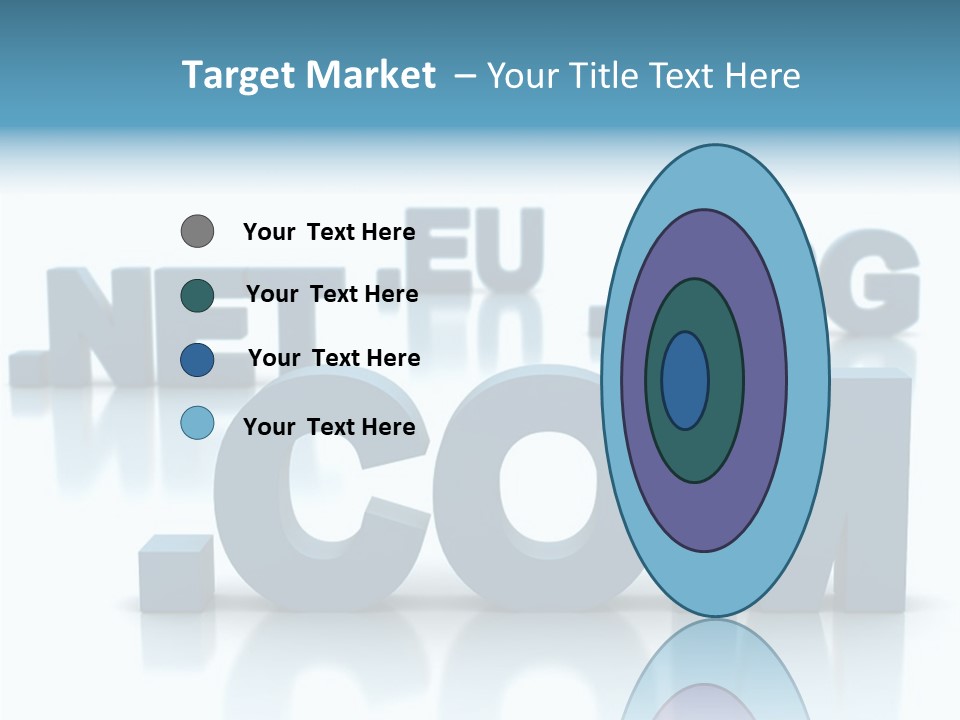 Female Closeup Elder PowerPoint Template