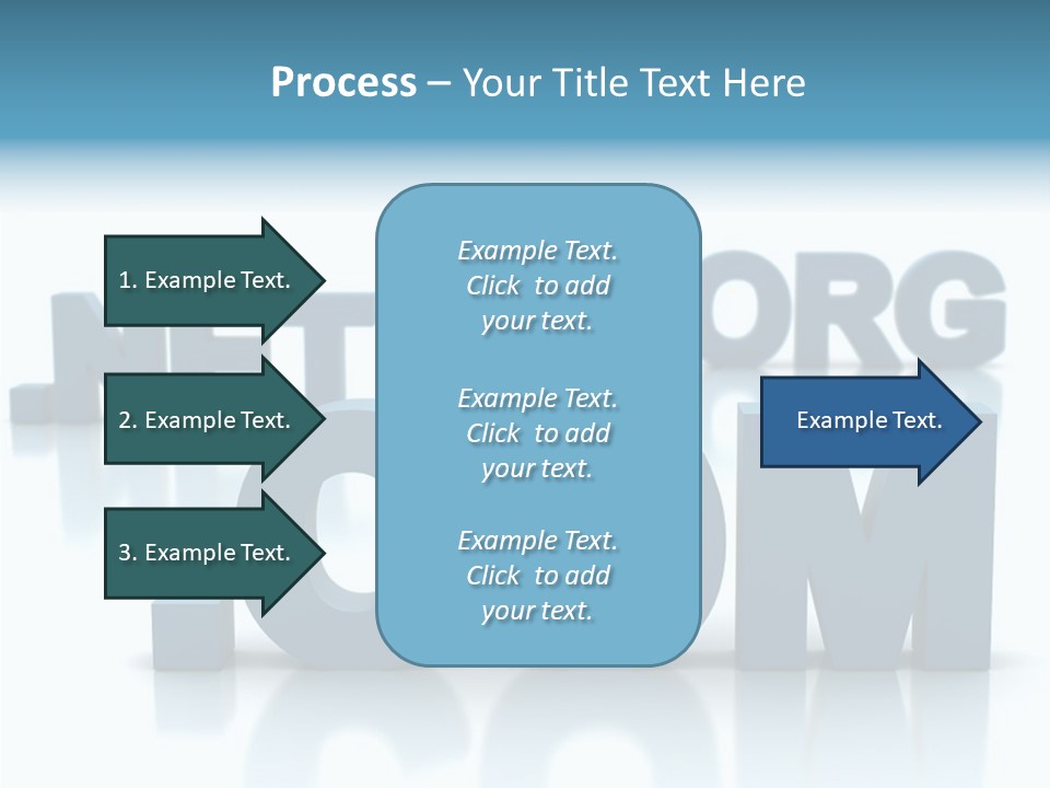Female Closeup Elder PowerPoint Template