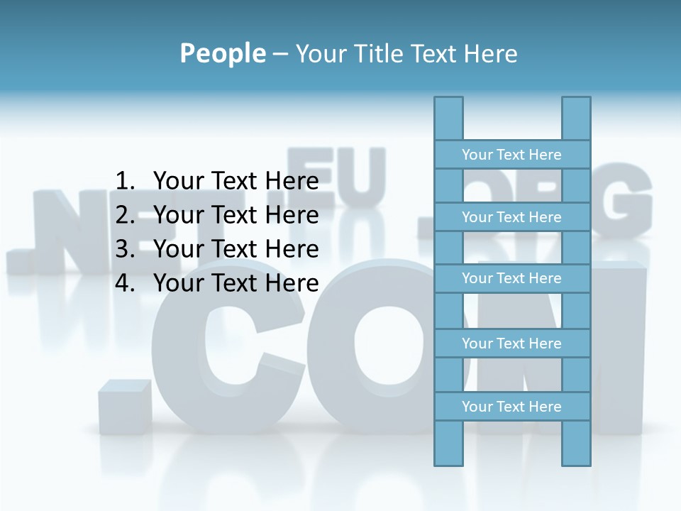 Female Closeup Elder PowerPoint Template