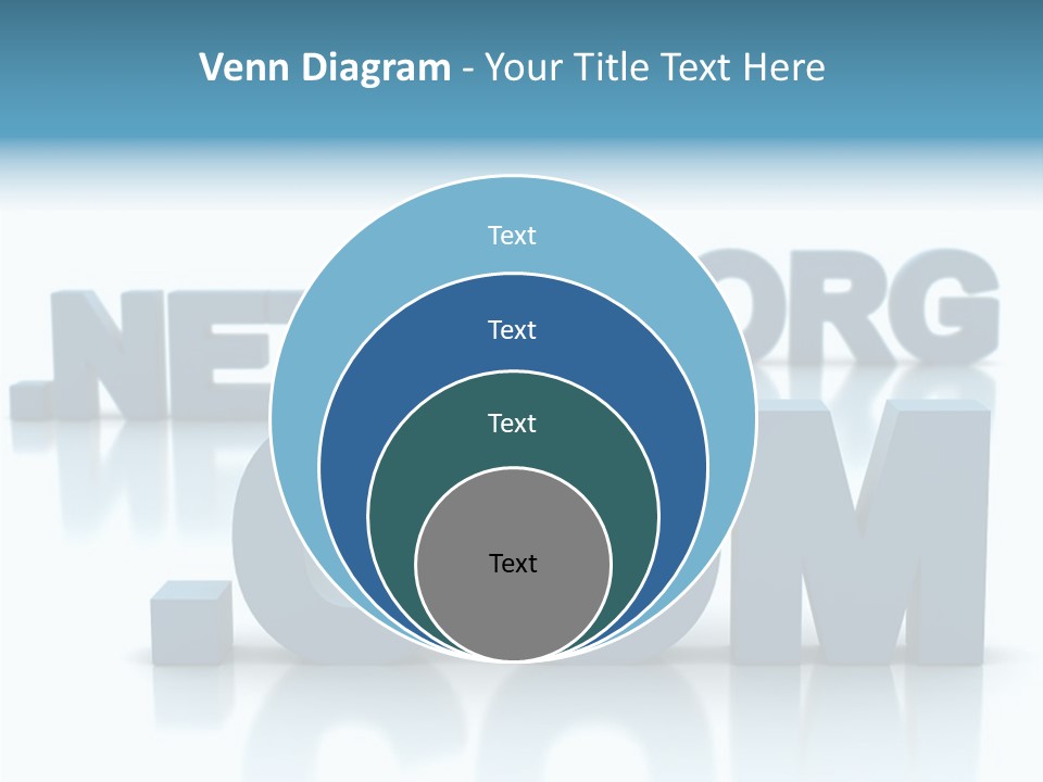 Female Closeup Elder PowerPoint Template