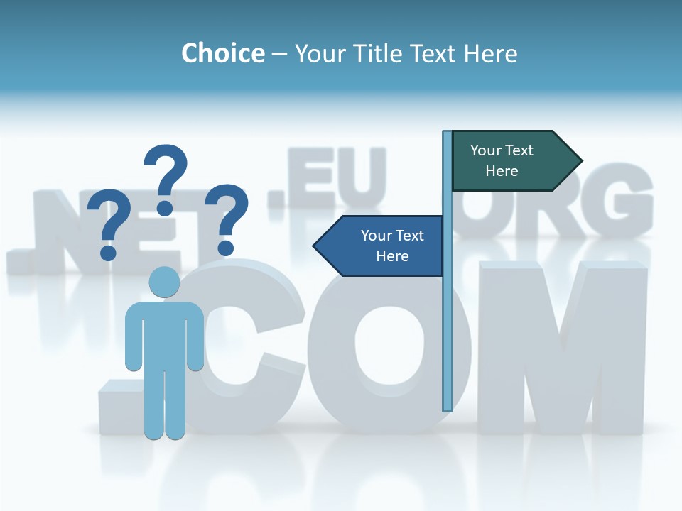 Female Closeup Elder PowerPoint Template