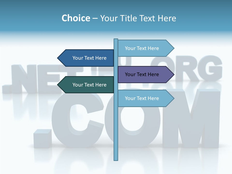 Female Closeup Elder PowerPoint Template